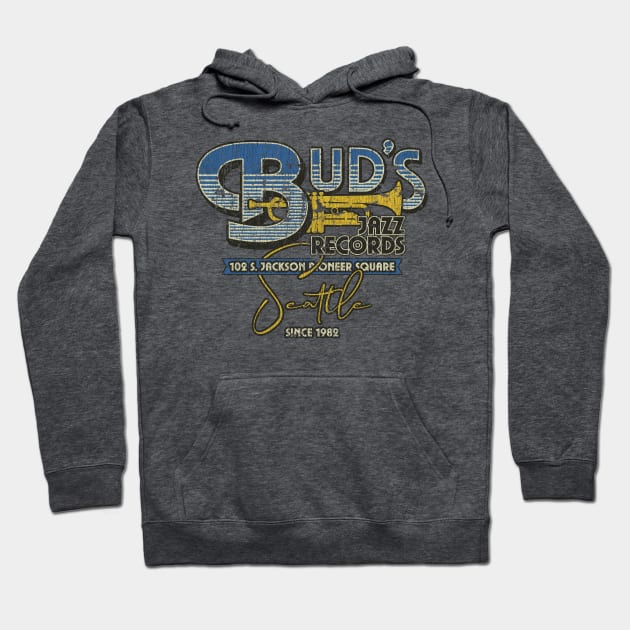 Bud's Jazz Records Seattle Hoodie by JCD666